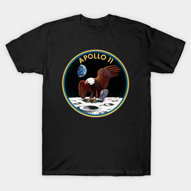 Apollo 11 mission Patch T-Shirt by ArianJacobs